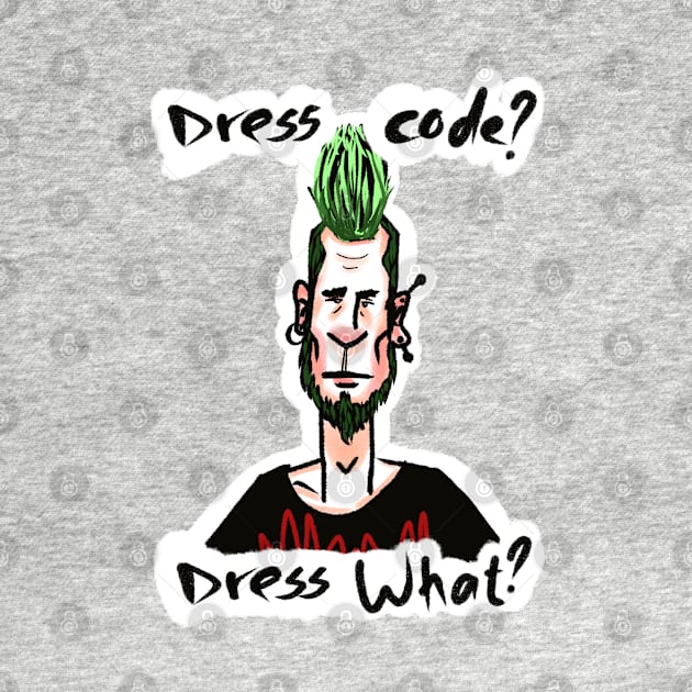 punk against the dress code by barbasantara